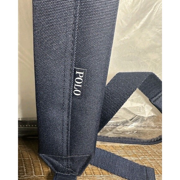 New Polo Ralph Lauren Backpack Pony Clear & Navy Blue Waterproof NWT SCHOOL TRIP - Picture 5 of 6